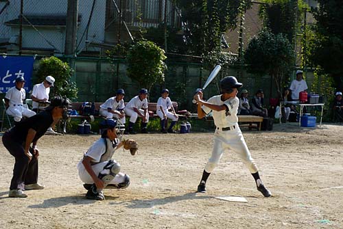 舞鶴中学校で練習試合